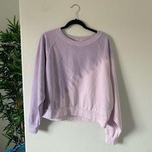 Lilac and pick tie dye women’s sweatshirt NWT